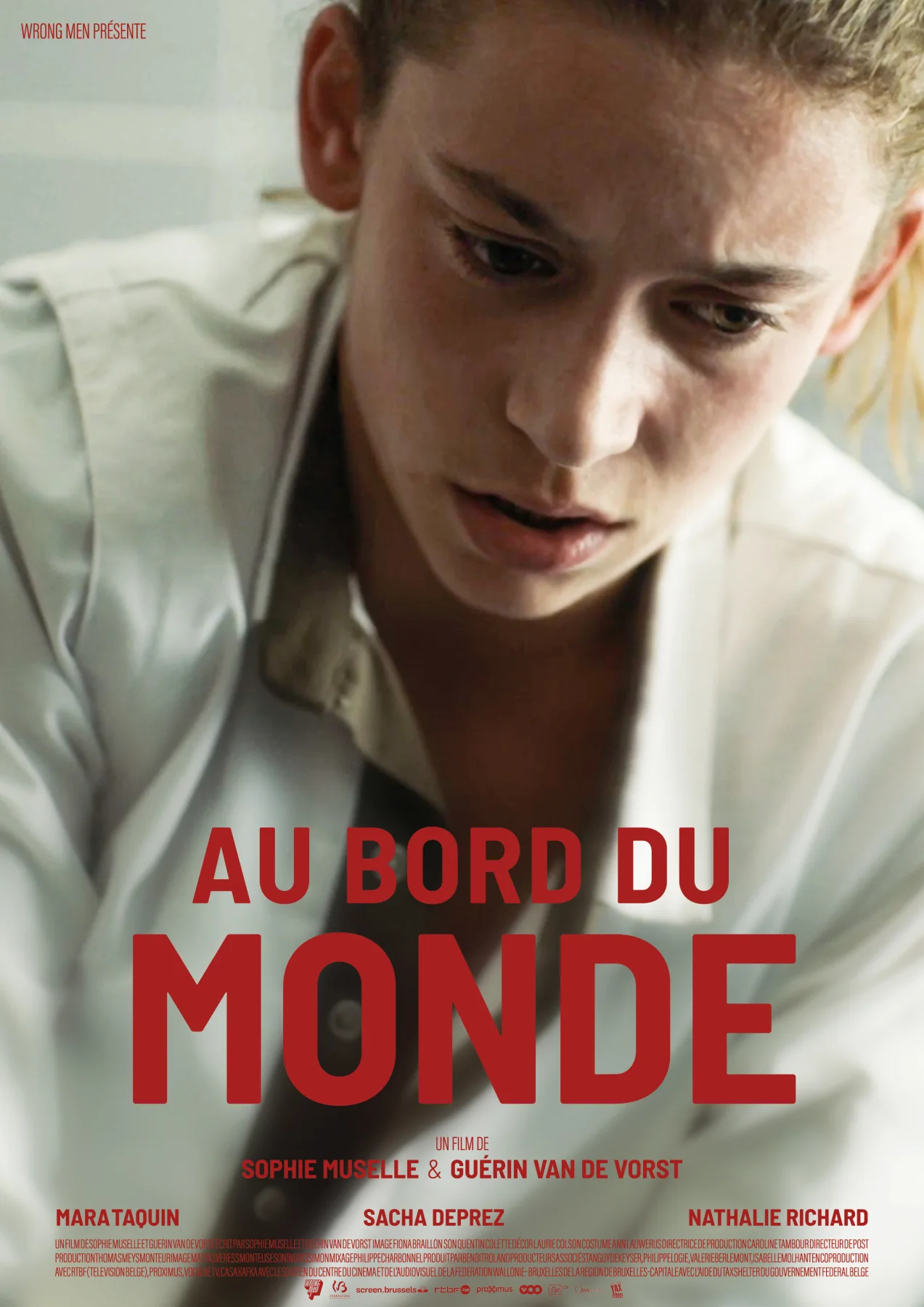 Affiche du long métrage "Au bord du monde"